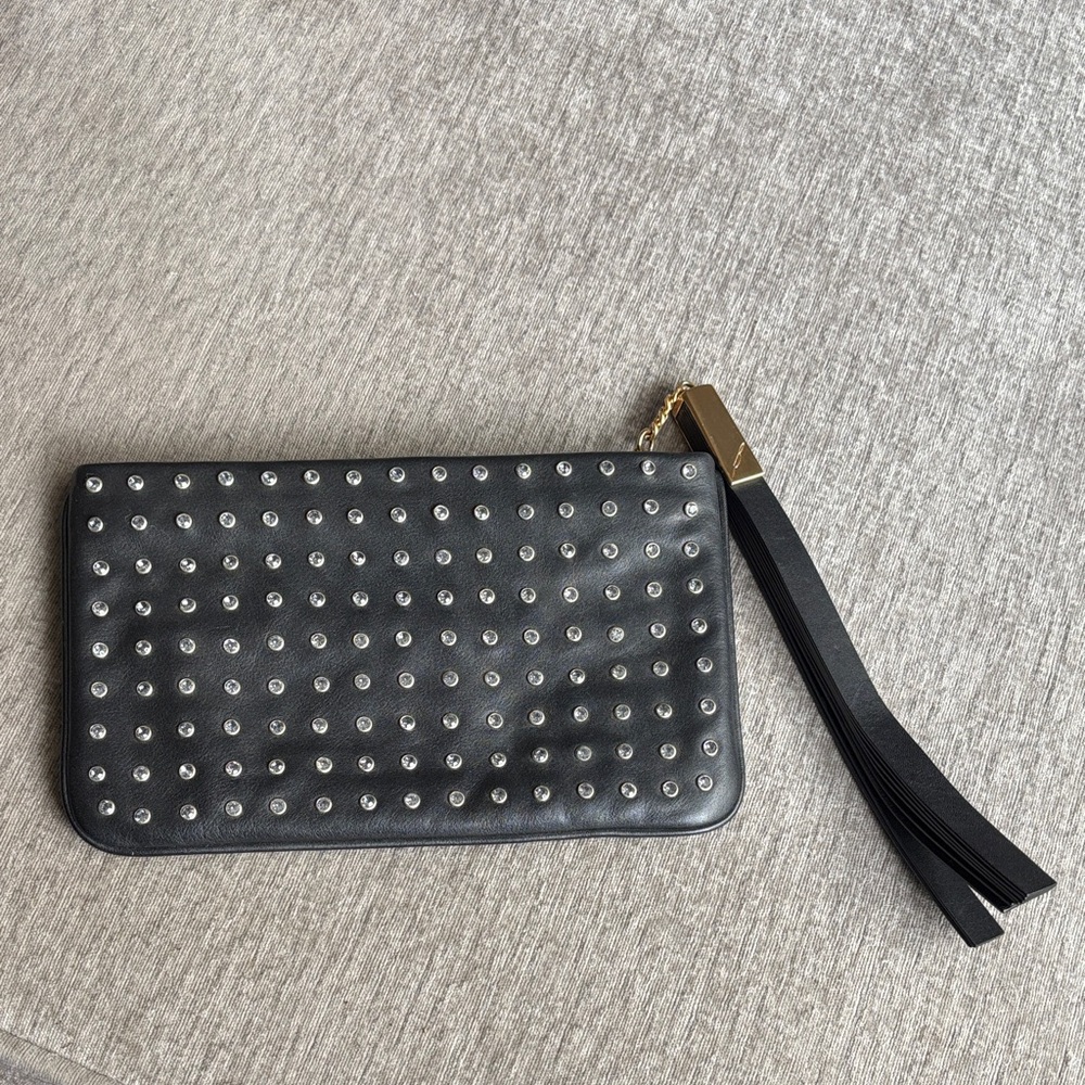 NWOT Brian Atwood Jeweled Clutch
